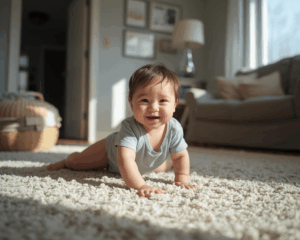 Hypoallergenic Carpet Cleaning, Baby Crawling on Carpet