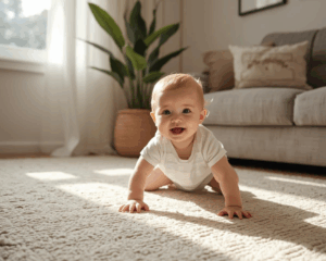 Hypoallergenic Carpet Cleaning, Baby Crawling on Carpet