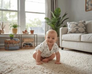 Hypoallergenic Carpet Cleaning, Baby Crawling on Carpet
