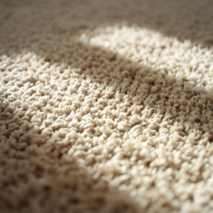 Carpet fibers allowing odors to sink below the surface over time